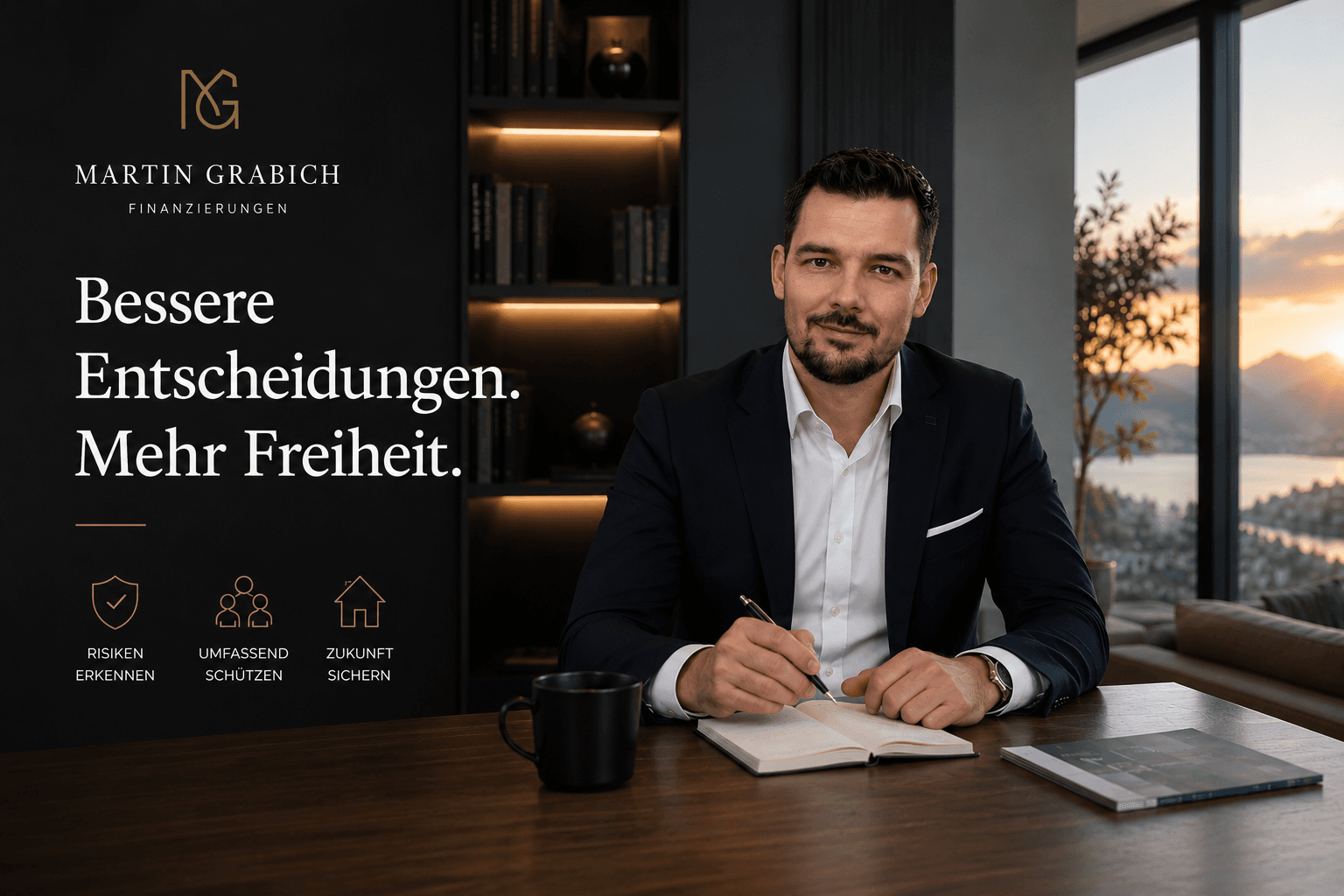 Martin Grabich im Beratungsgespräch.